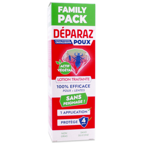 Déparaz Traitement Familial Anti Poux 200 mL