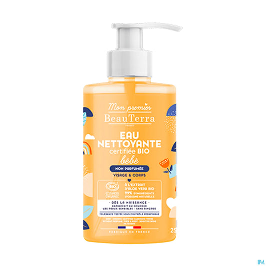 Eau Nettoyante Bébé Non Parfumée 750 ml