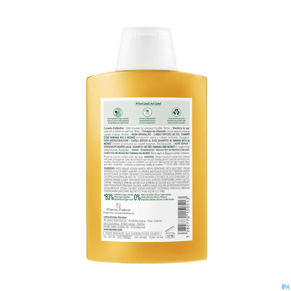 Solaire Shampoing Nutritif Monoï Et Tamanu Bio 200 Ml