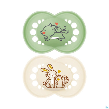 Sucettes Original Silicone 18 Mois et Plus x2