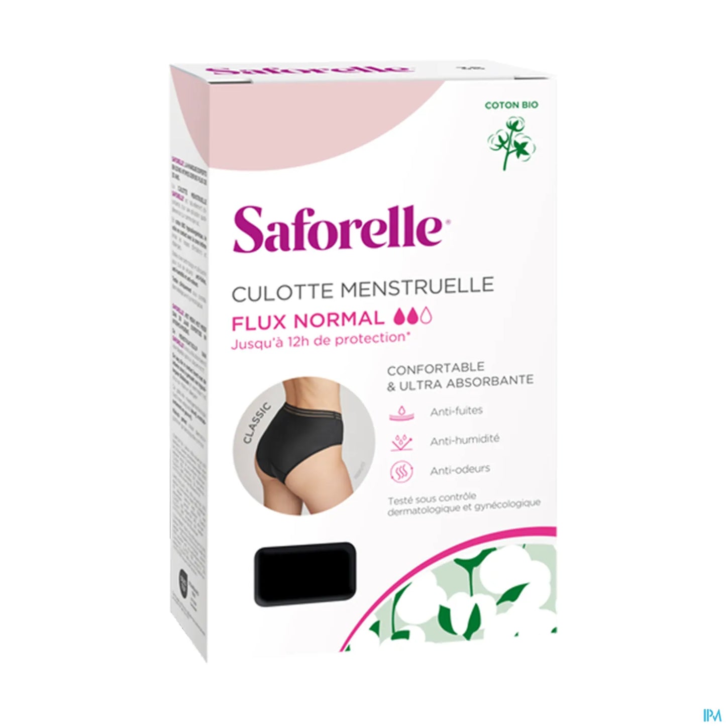 Culotte Menstruelle Classic Flux Normal Taille 38