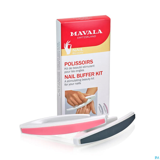 2 Piece Nail Buffer Kit
