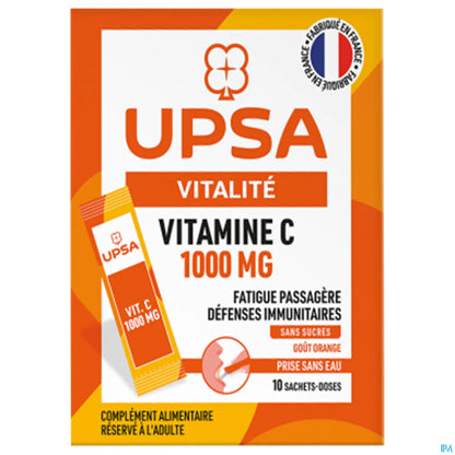 Vitamine C 1000mg 10 Sachets Doses