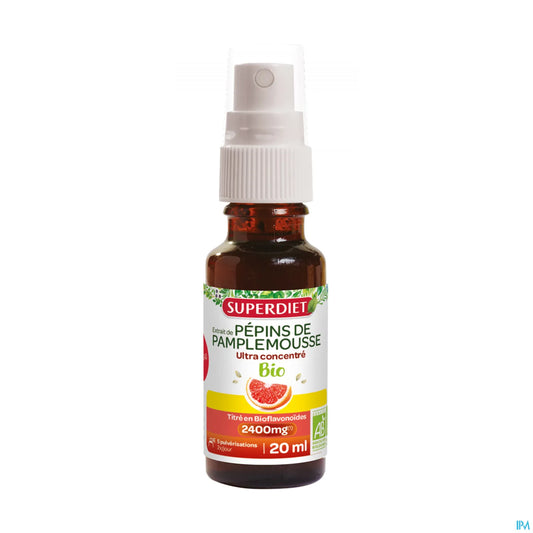 Organic Ultra Concentrated Grapefruit Seed Extract 2400mg 20ml