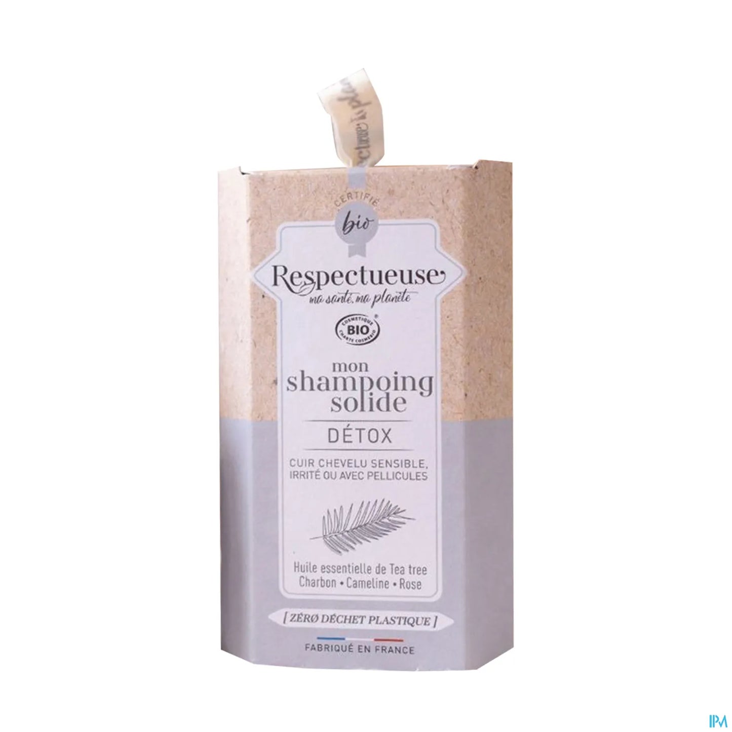 Shampoing Solide Détox Bio 75g