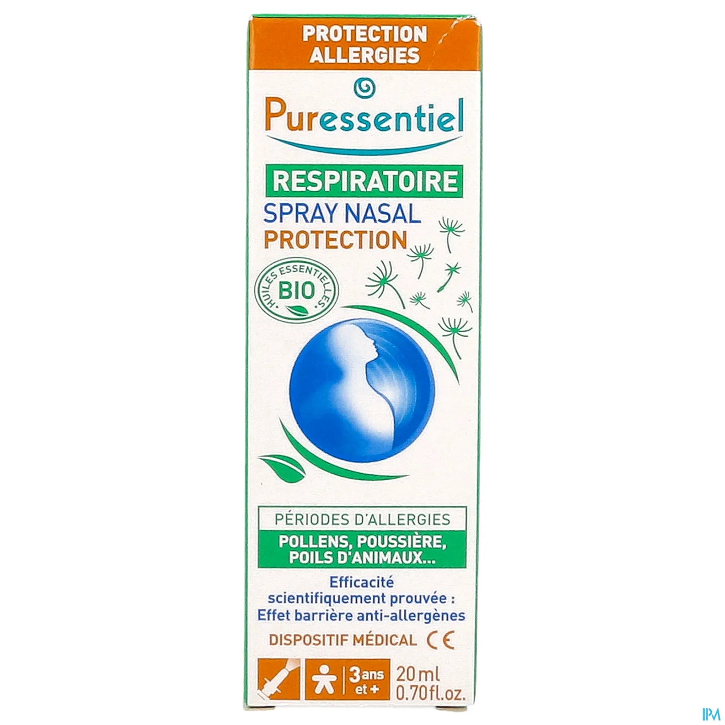 Respiratoire Bio Spray Nasal Protection Allergies 20ml