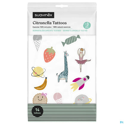 Tattoos à La Citronnelle 14 Unités