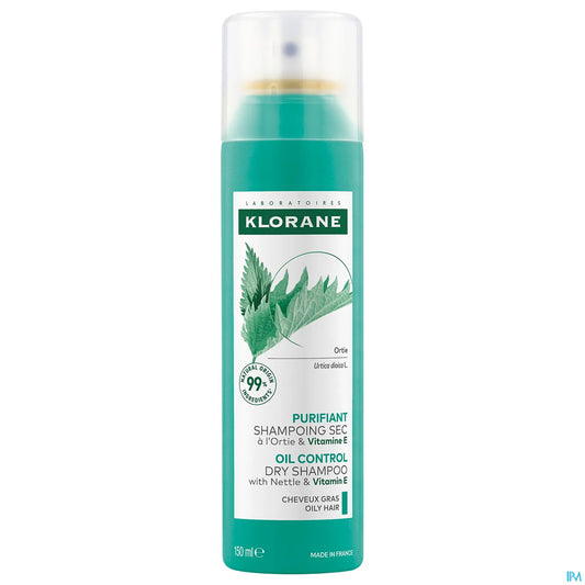 Shampooing Sec à l'Ortie et Vitamine E 150ml