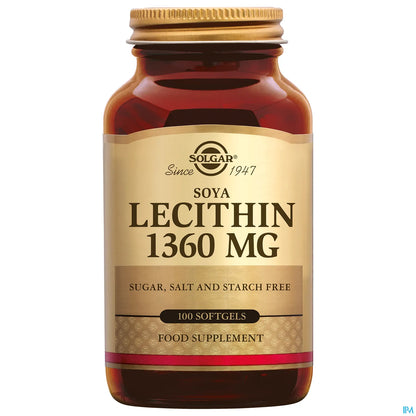 Lecitina di soia non bianca 1360 mg 100 capsule