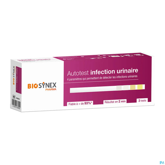 Exacto Test Infection Urinaire 3 Bandelettes