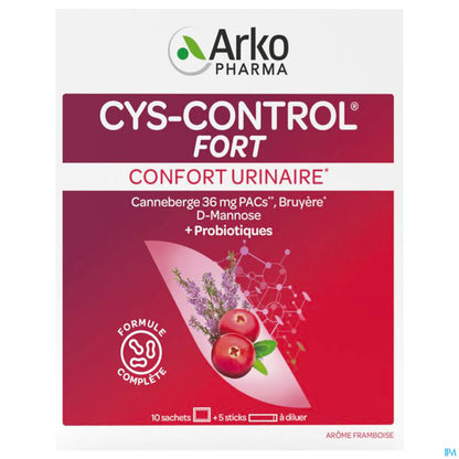 Cys-Control Fort 10 Sachets + 5 Sticks