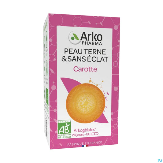 Arkogélules Carotte Bio 80 Gélules
