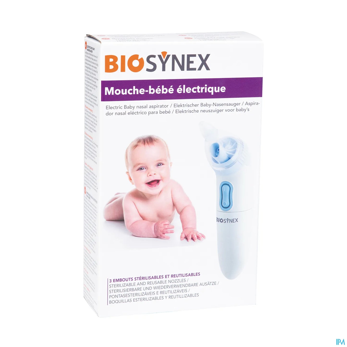 Mouche Bébé Électrique 1 Aspirateur Nasal + Accessoires