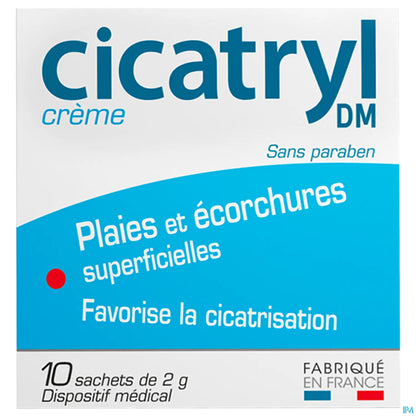Cicatryl DM Crème 10 Sachets 2g