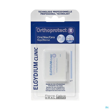 Clinic Orthoprotect 7 Bandes de Cire Orthodontique