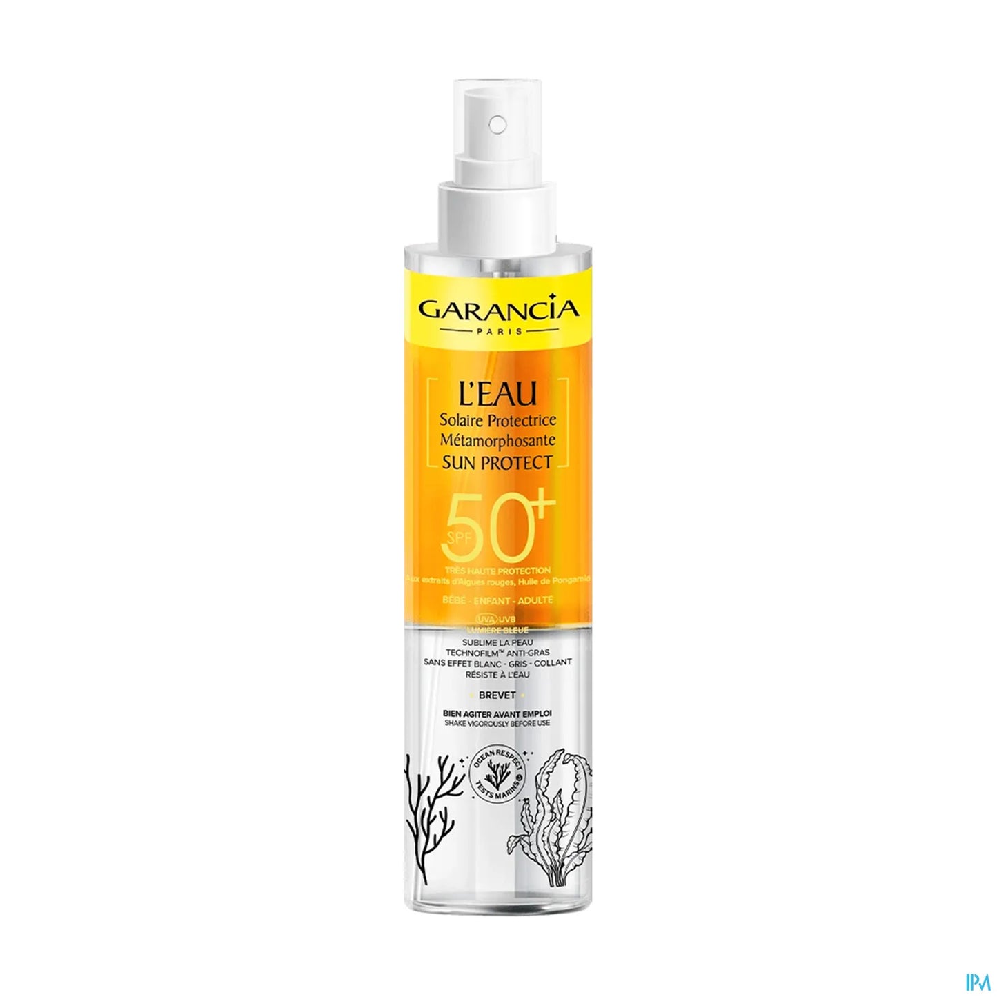 Eau Solaire Protectrice SPF50+ Protection Maximale 150ml