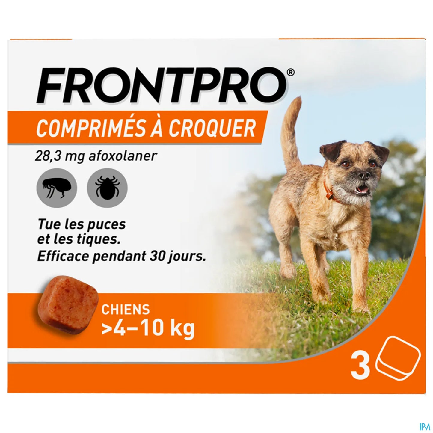 Frontpro 28mg Dog 4-10 Kg Oral Antiparasitic 3 Tablets