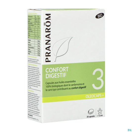 Oleocaps+ 3 Digestive Comfort 30 Capsules