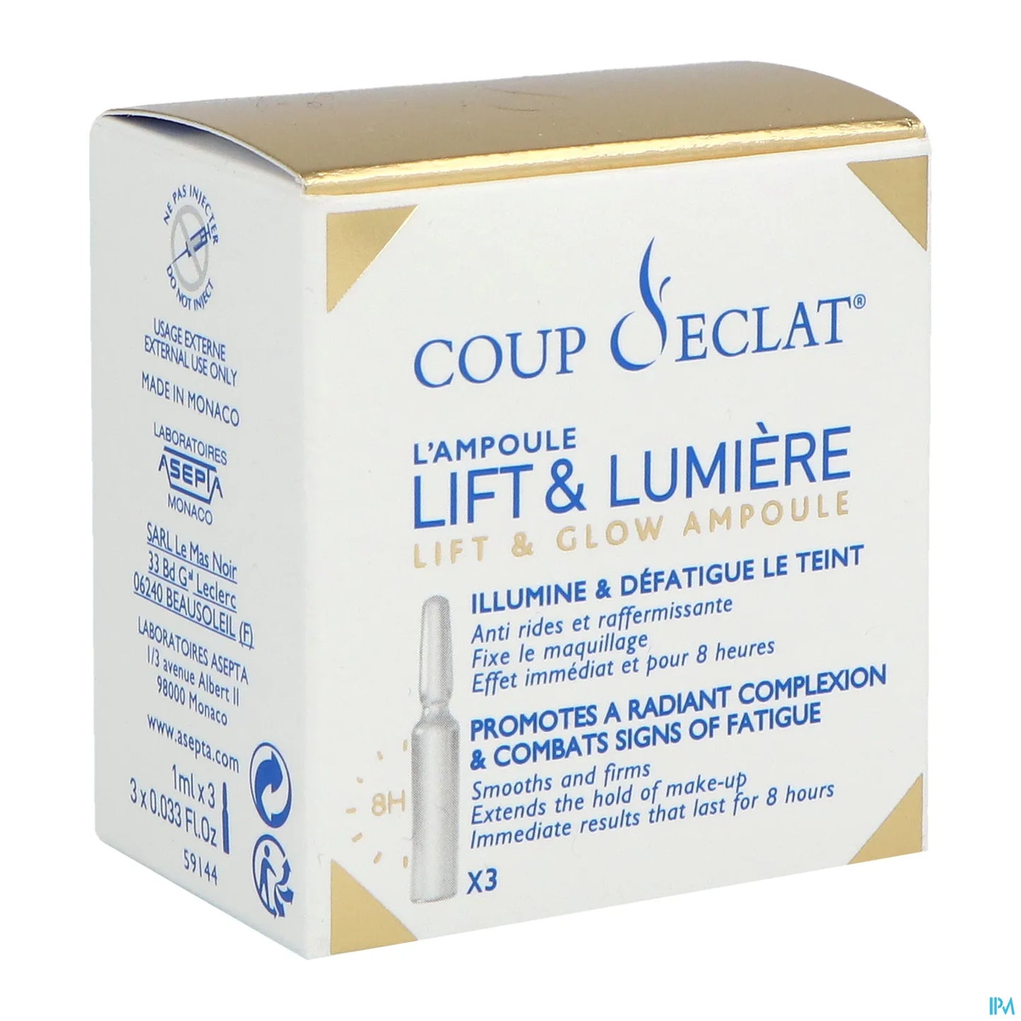 Lift and Light Ampoule 3x1ml