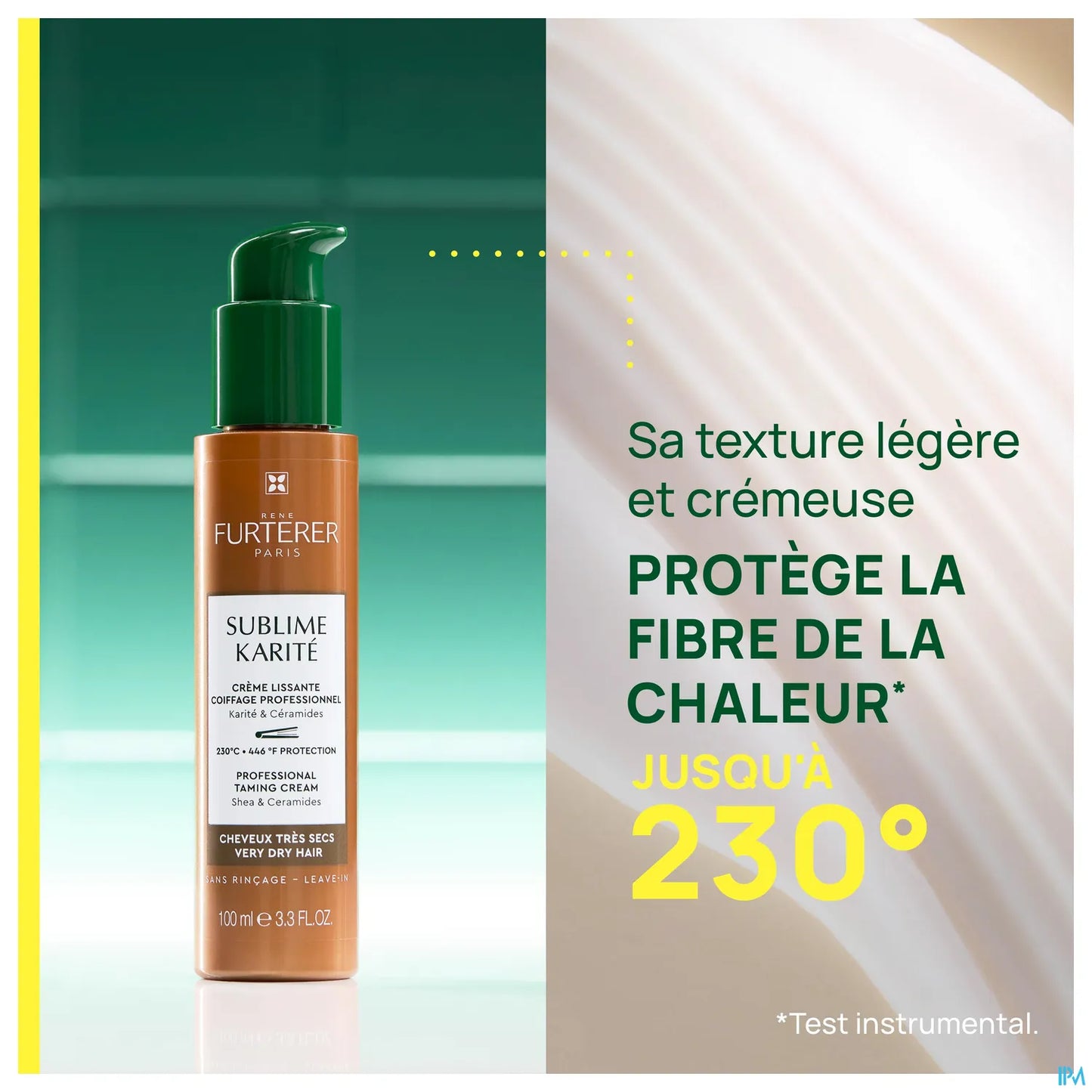 Sublime Karité Crème Lissante Coiffage Professionnel 100ML