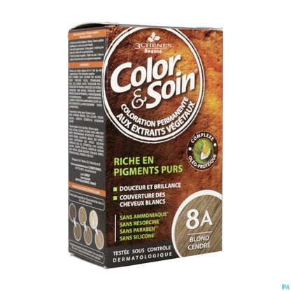 3 Chênes Color & Soin Blond Cendré 8A