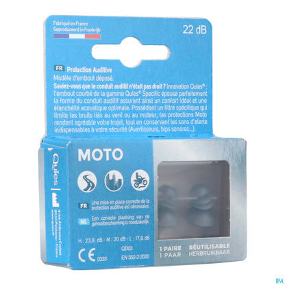 Protection Auditive Spécifique Moto 1 Paire