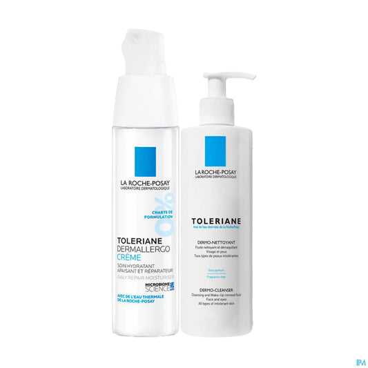Toleriane Dermallergo Crème 40 Ml Et Dermo Nettoyant 50 Ml Offert