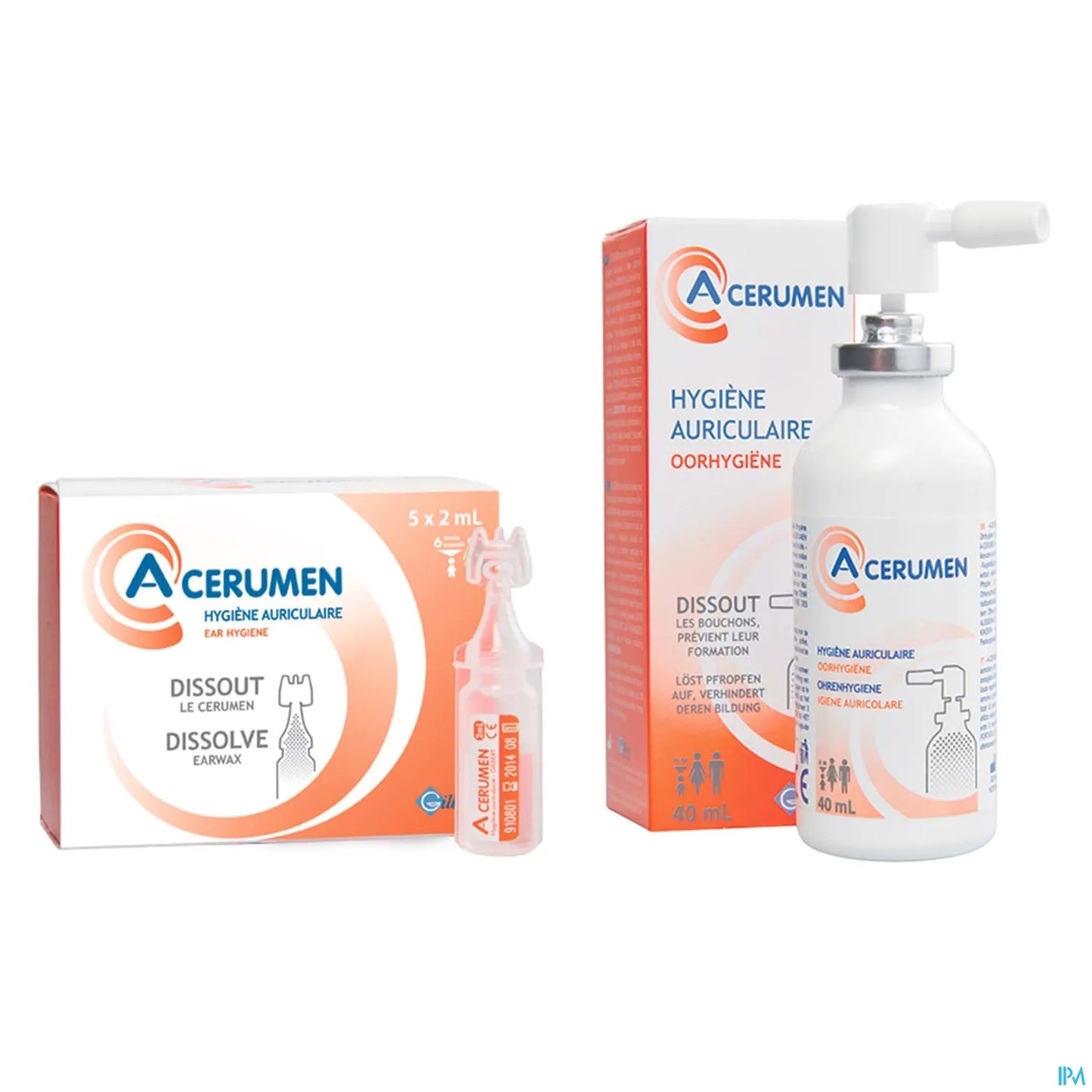 A-Cerumen Hygiène des Oreilles 10x2ml