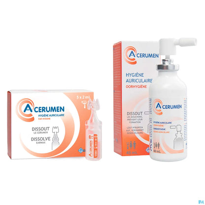 A-Cerumen Hygiène des Oreilles 10x2ml