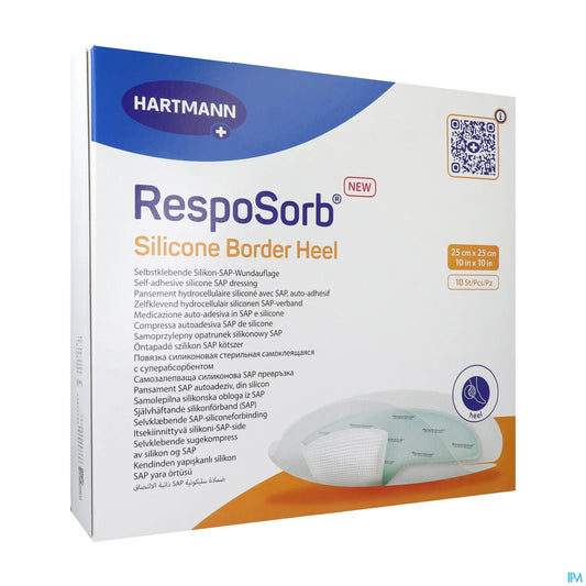 RespoSorb Silicone Border Talon 25 x 25 cm Boîte de 10