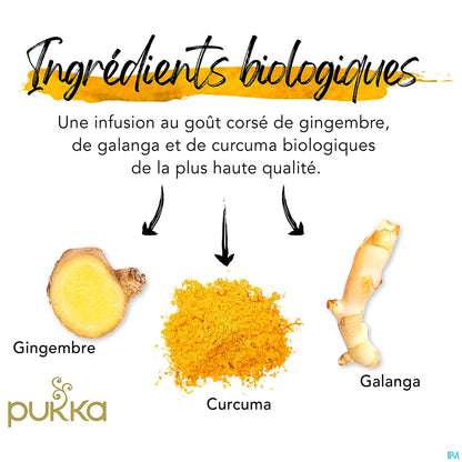 Infusion Trois Gingembres 20 Sachets