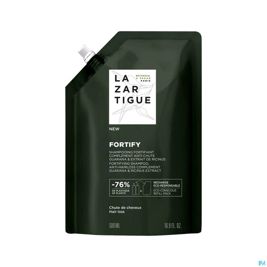 Fortify Shampooing Fortifiant Anti-Chute Éco-Recharge 500ml