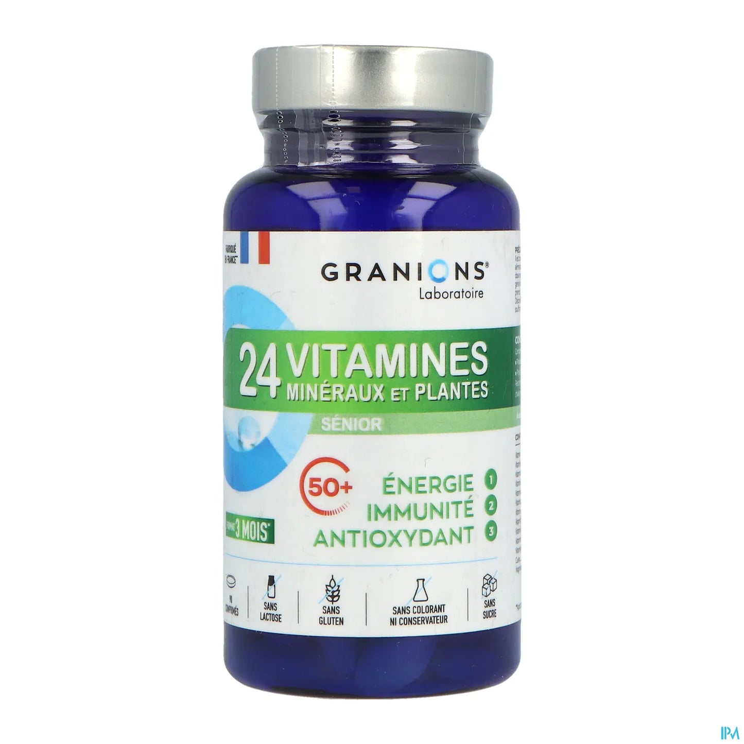 24 Vitamines Minéraux Et Plantes Sénior 90 Comprimés