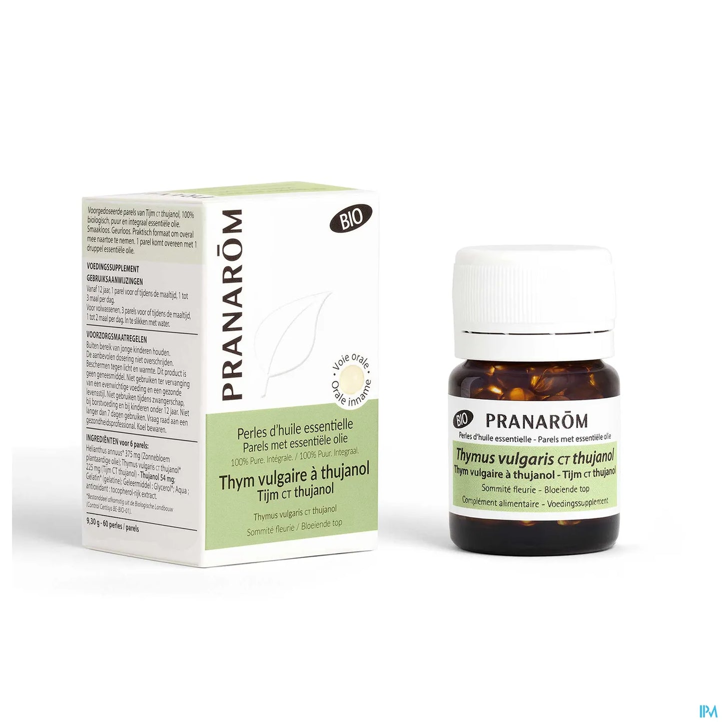 Perles Huile Essentielle Thym Vulgaire à Thujanol 60 Perles