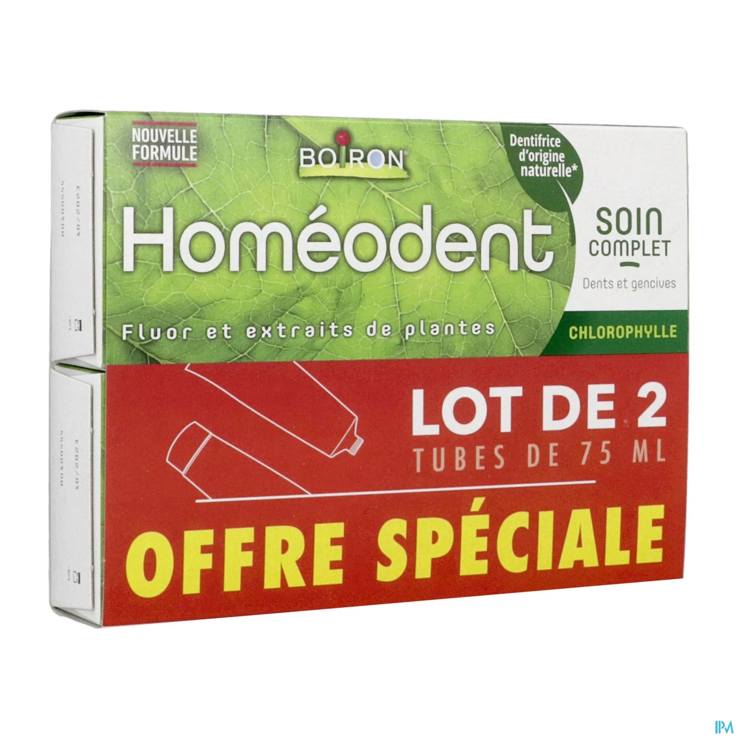Homéodent Soin Complet Dents Et Gencives Chlorophylle 2x75ml