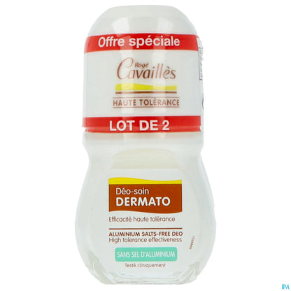 Rogé Cavaillès Déodorant Roll On Déo Soin Dermato 2 x 50 ml