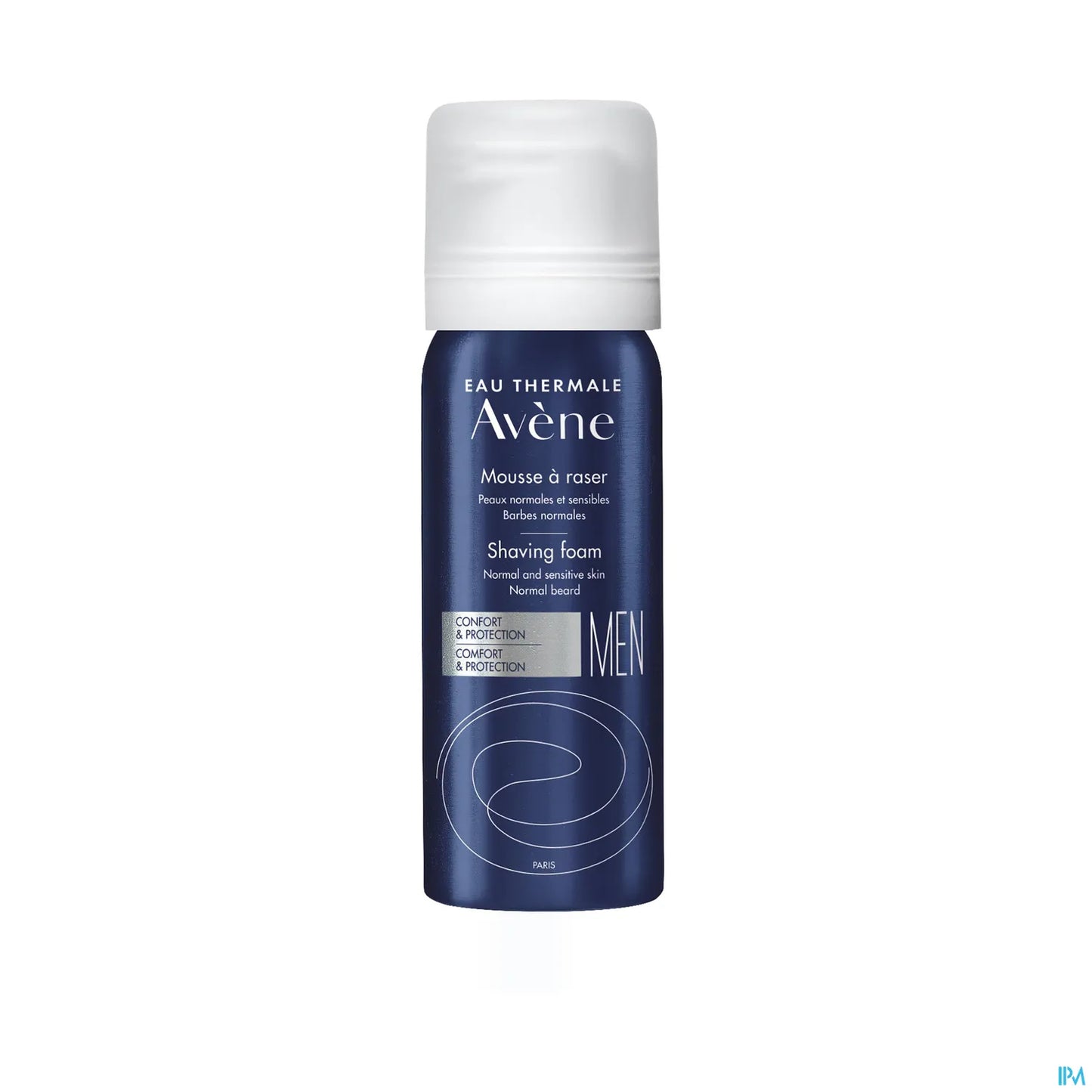 Men Mousse à Raser 50ml Format Voyage Peaux Normales et Sensibles Barbes Normales