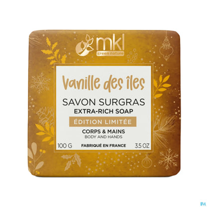 Savon de Marseille Vanille des Iles Surgras 100g Édition Limitée