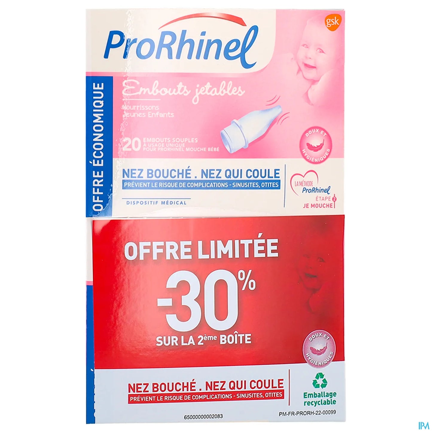 Embouts Jetables 40 Embouts Souples pour Mouche Bébé