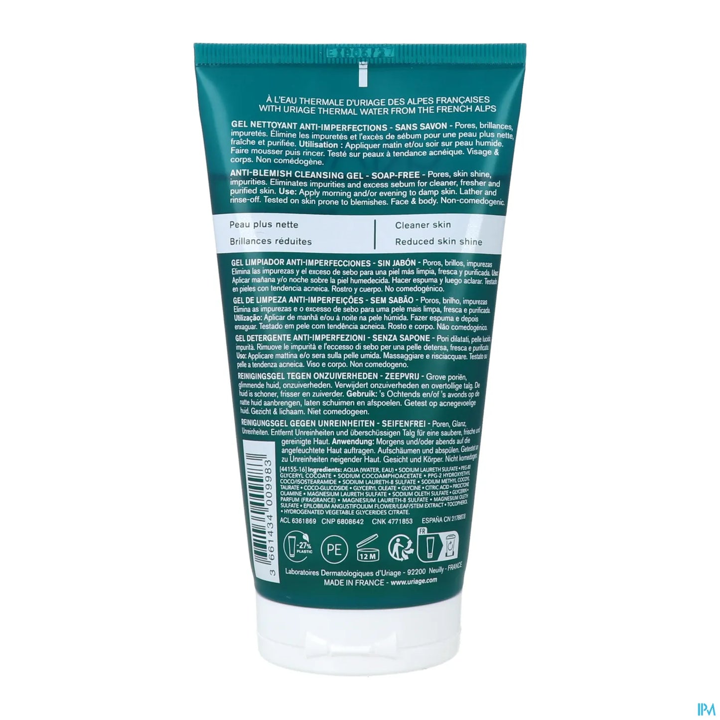 Hyséac Gel Nettoyant 150ml