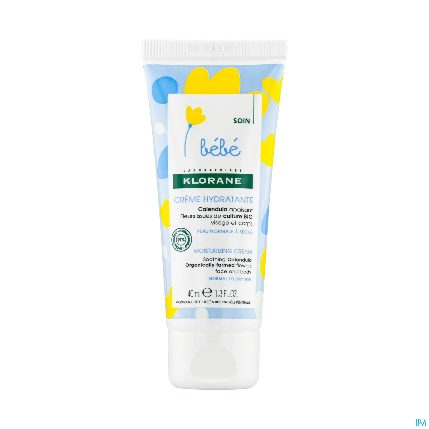 Bébé Crème Hydratante Visage et Corps 40ml