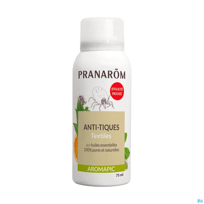 Spray Anti-Tiques Textiles Aromapic 75ml
