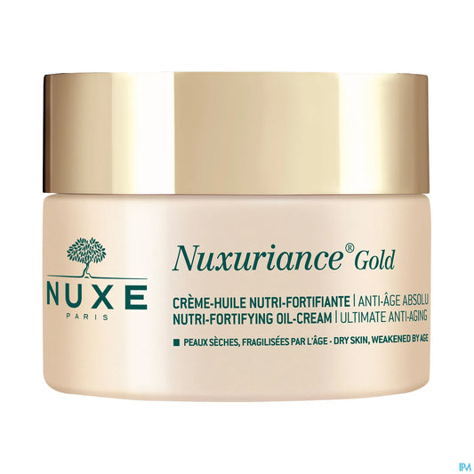 Crème Huile Nutri Fortifiante Nuxuriance Gold 50 ml