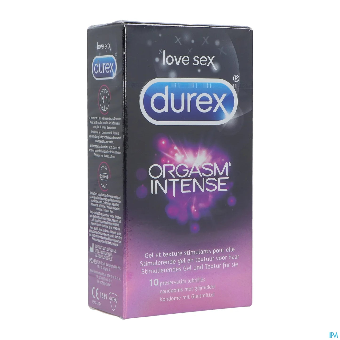 Orgasm'Intense 10 Préservatifs