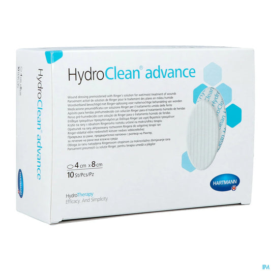 HydroClean Advance Pansement Hydrogel Absorbant Ovale 4x8 cm