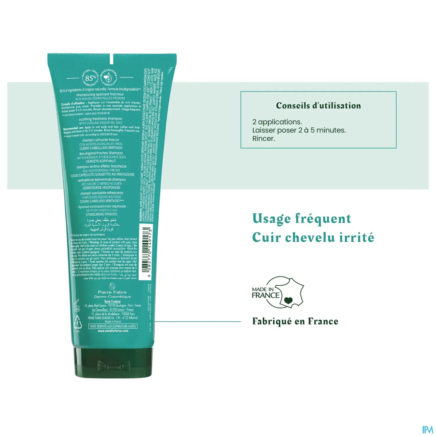 Astera Fresh Soothing Freshness Shampoo 250 ml