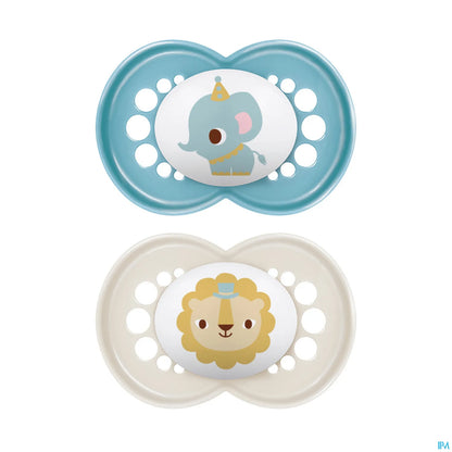 Sucette Silicone Original Animaux +18 Mois Lot de 2