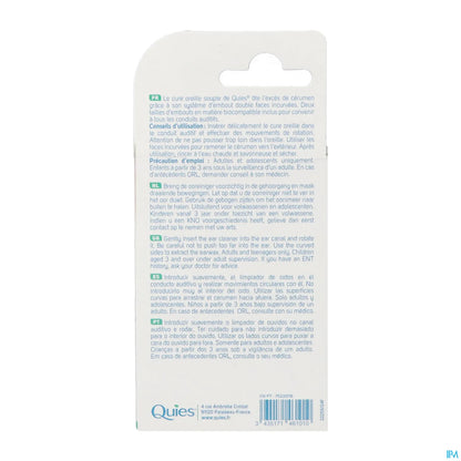 Cure Oreille Souple 2 Embouts