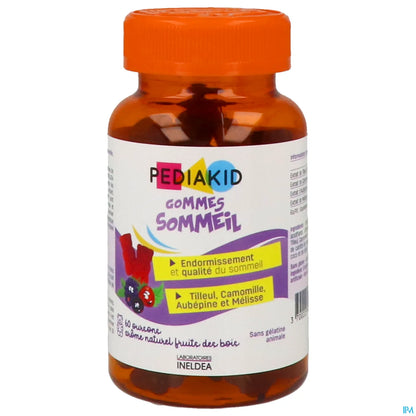 Ineldea Pediakid Gom Sommeil Ours Fruit 60 Gommes