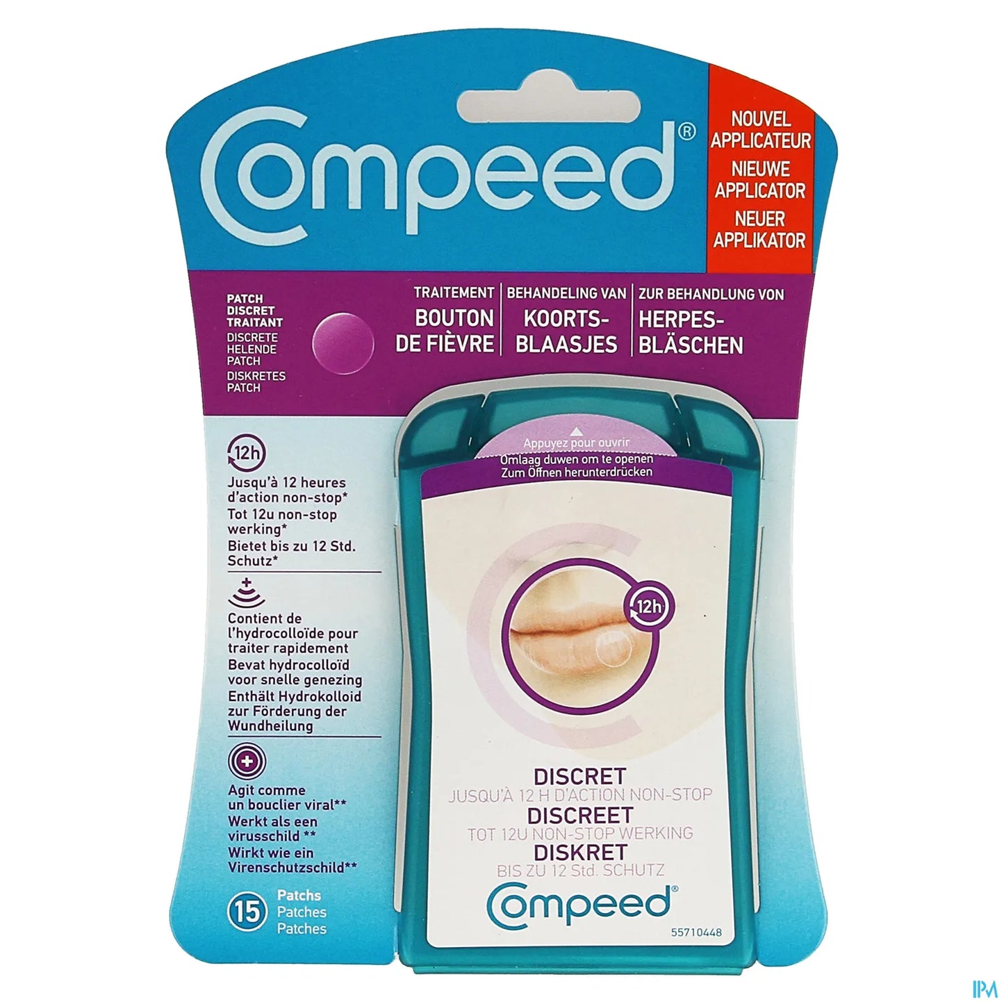 Discreet Cold Sore Treatment Patch 15 Patches